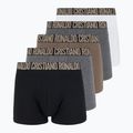 Boxer CR7 Basic Trunk da uomo 5 paia multicolore
