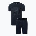 Pigiama uomo CR7 Pyjama Short dark grey melange