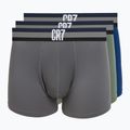Boxer CR7 Basic Trunk da uomo 3 paia multicolore