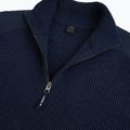 Maglione da uomo Dovre Ribbed Knit Half Zip navy 3