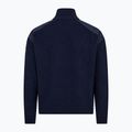 Maglione da uomo Dovre Ribbed Knit Half Zip navy 2