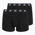 Boxer da uomo CR7 Fashion Trunk 2 pack black