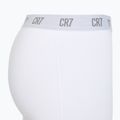 Boxer CR7 Basic Trunk da uomo 3 paia bianco 4