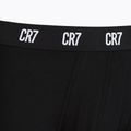 Boxer CR7 Basic Trunk da uomo 3 paia nero 4