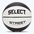 Palla da Pallacanestro per bambini SELECT Basketball Street v23 bianco/nero taglia 7