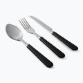 Easy Camp Family Cutlery Set di posate da escursione per 4 persone in argento 580034