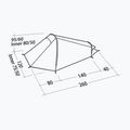 Easy Camp Geminga 100 Tenda da trekking compatta per 1 persona grigio-verde 120446 5