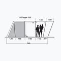 Tenda da campeggio per 6 persone Outwell Montana 6PE 4