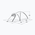 Tenda da campeggio 3-osobowy Outwell Cloud 3 verde/grigio 7