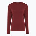 Felpa termica donna Dovre Wool burgundy 3