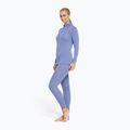 Felpa termica donna Dovre Wool Zip blue 3