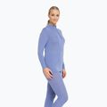 Felpa termica donna Dovre Wool Zip blue 4