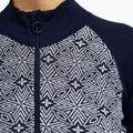 Felpa termica donna Dovre Wool Organic Half Zip navy 4