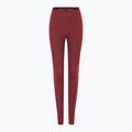 Pantaloni termici da donna Dovre Wool Pants burgundy 2