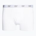 Boxer CR7 Basic Trunk da uomo 3 paia grigio melange/bianco/navy 2