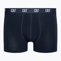 Boxer CR7 Basic Trunk da uomo 3 paia grigio melange/bianco/navy 8