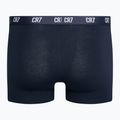 Boxer CR7 Basic Trunk da uomo 3 paia grigio melange/bianco/navy 9