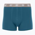 Boxer CR7 Basic Trunk da uomo 3 paia nero/verde/verde chiaro 3