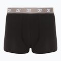 Boxer CR7 Basic Trunk da uomo 3 paia nero/verde/verde chiaro 4