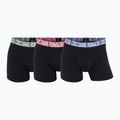 Boxer da uomo CR7 Basic Trunk 3 pack black