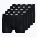 Boxer CR7 Basic Trunk da uomo 5 paia nero