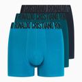 Boxer CR7 Basic Trunk da uomo 3 paia blu/navy