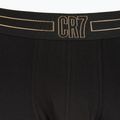 Boxer CR7 Basic Trunk da uomo 5 paia nero/oro 4