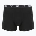 Boxer CR7 Basic Trunk da uomo 5 paia bianco/nero