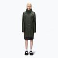 Giacca lunga Rains verde 3