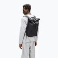 Zaino Rains Rolltop W3 13 l urban backpack nero 4