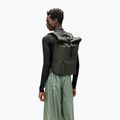 Zaino Rains Rolltop W3 13 l verde città 3