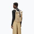Zaino urbano Rains Rucksack Rolltop 13 + 4 l sand 3