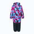 Tuta da sci per bambini Color Kids Coverall AOP AF 10.000 festival fucsia