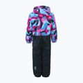 Tuta da sci per bambini Color Kids Coverall AOP AF 10.000 festival fucsia 2