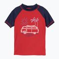Camicia da bagno Color Kids Print goji/berry