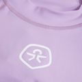 Colore Bambini Maglietta da bagno tinta unita lavanda/nebbia 3