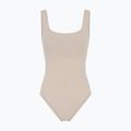 Girlfriend Collective Penny Square Neck crema donna formazione corpo 7