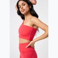 Reggiseno da allenamento monospalla alla ciliegia Girlfriend Collective Bianca 5