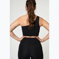 Girlfriend Collective Bianca Reggiseno monospalla da allenamento nero 3