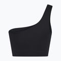 Girlfriend Collective Bianca Reggiseno monospalla da allenamento nero 7