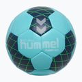 Pallone da pallamano per bambini Hummel Classic HB Jr light blue/marine/green size 0.0