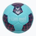 Pallone da pallamano per bambini Hummel Classic HB Jr light blue/marine/red size 1