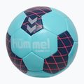 Pallone da pallamano per bambini Hummel Classic HB Jr light blue/marine/red size 1 2