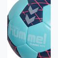 Pallone da pallamano per bambini Hummel Classic HB Jr light blue/marine/red size 1 4