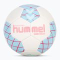 Pallone da pallamano Hummel Classic Energizer off white/light blue/yellow misura 3