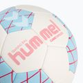 Pallone da pallamano Hummel Classic Energizer off white/light blue/yellow misura 3 4