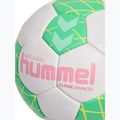 Palla da pallamano Hummel Classic Advanced HB off white/green/yellow size 2 4