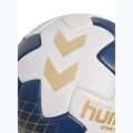 Pallone da pallamano Hummel Star Mach off white/navy/gold misura 3 4
