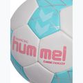 Palla da pallamano Hummel Classic Energizer off white/light blue/marine size 0 4