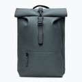 Zaino urbano Rains Rucksack Rolltop 13 + 4 l dark grey